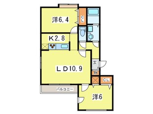 アラモ－ド宮の森の物件間取画像